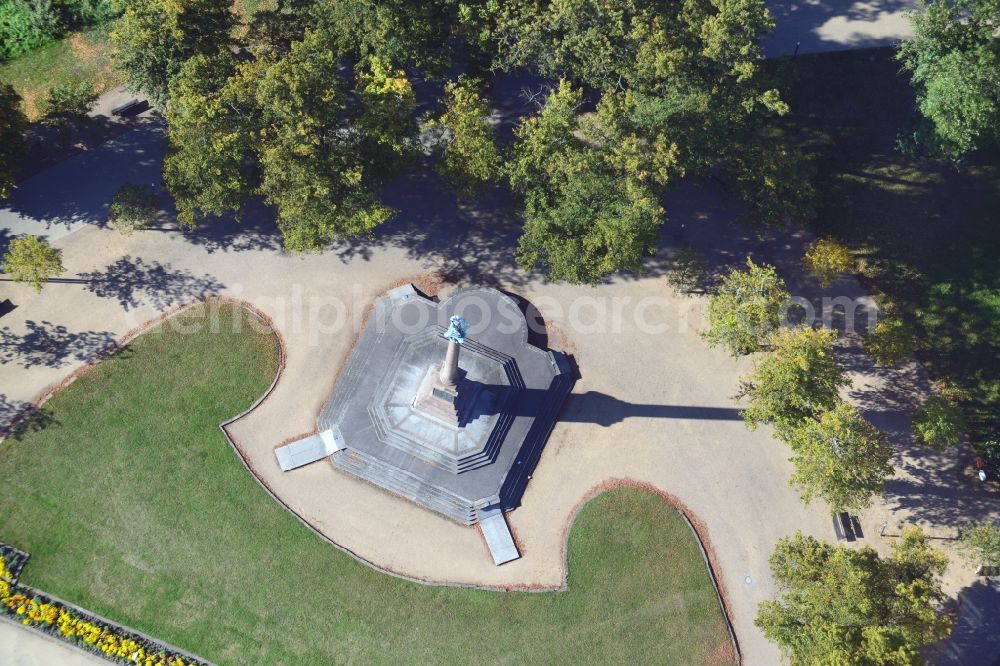 Schwerin from the bird's eye view: Schwerin Castle in the state capital of Mecklenburg-Western Pomerania