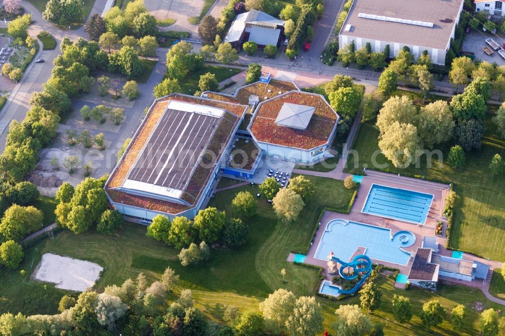 Aerial photograph Waldbronn - Swimming pool of the Waldbronn in Waldbronn in the state Baden-Wurttemberg, Germany