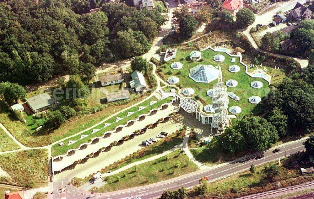 Ahlbeck / Usedom - Mecklenburg-Vorpommern from above - Seebadtherme in Ahlbeck / Usedom.