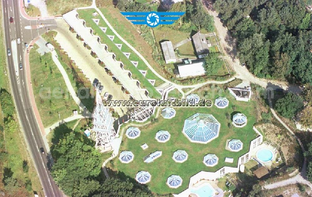 Aerial image Ahlbeck / Usedom - Mecklenburg-Vorpommern - Seebadtherme in Ahlbeck / Usedom.