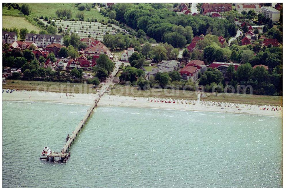 Aerial image Ostseebad Boltenhagen - 08.06.2004 Ostseebad Boltenhagen Seehotel GROSSHERZOG von MECKLENBURG an der Seebrücke in der Ostseeallee 1,23946 Ostseebad Boltenhagen,Tel.: 038825/ 50-0,Fax: 038825/ 50-500,FREE CALL: 0800/ 7 35 9999, e-Mail:info@seehotel-boltenhagen.de Achim Walder: http://