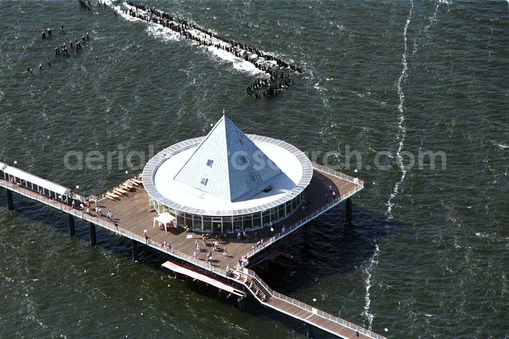 Aerial image Heringsdorf / Usedom - Seebrücke Heringsdorf