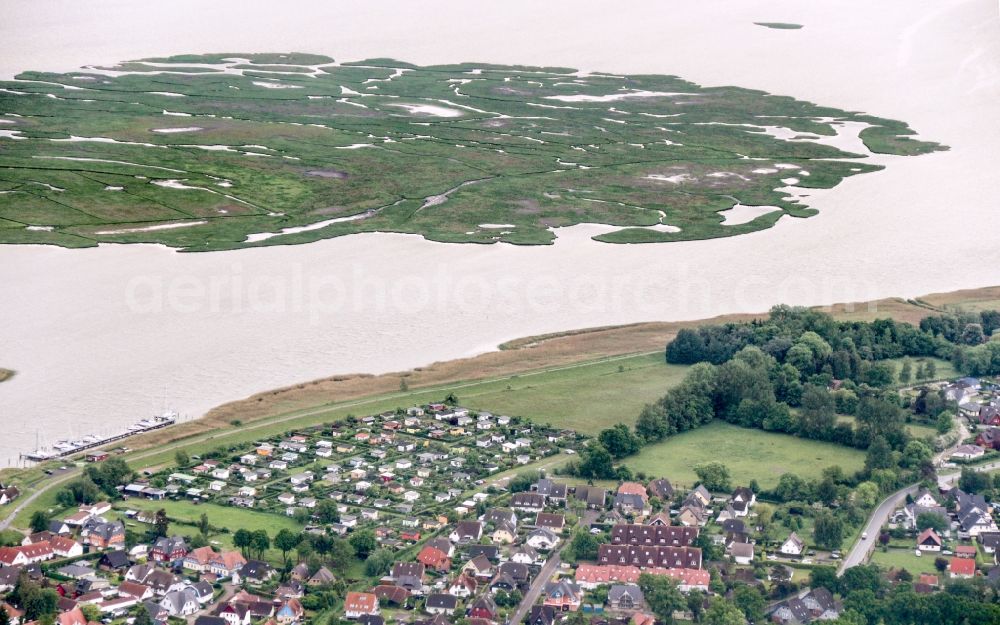 Aerial photograph Zingst - Pier on the Baltic coast in Zingst in Mecklenburg - Western Pomerania