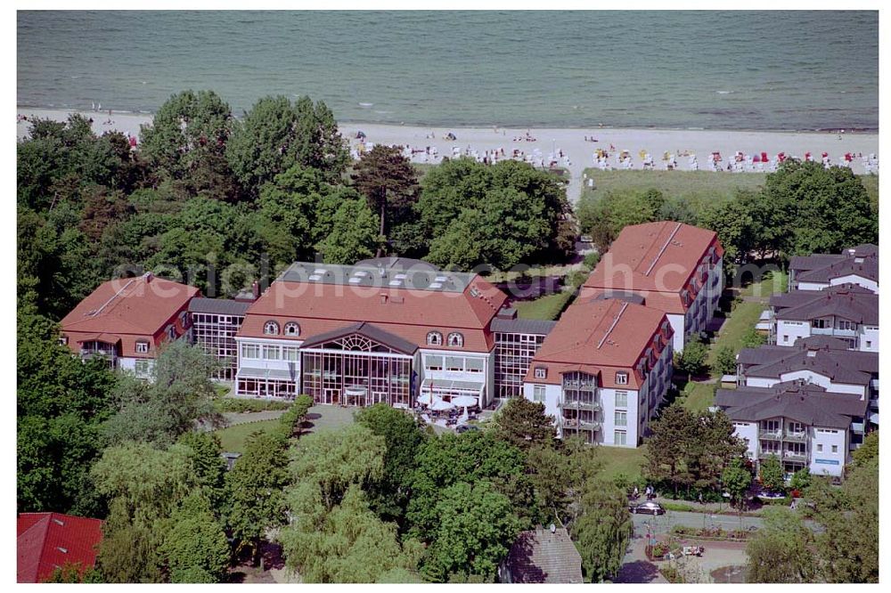 Ostseebad Boltenhagen from above - 08.06.2004 Ostseebad Boltenhagen Seehotel GROSSHERZOG von MECKLENBURG an der Seebrücke in der Ostseeallee 1,23946 Ostseebad Boltenhagen,Tel.: 038825/ 50-0,Fax: 038825/ 50-500,FREE CALL: 0800/ 7 35 9999, e-Mail:info@seehotel-boltenhagen.de Achim Walder: http://