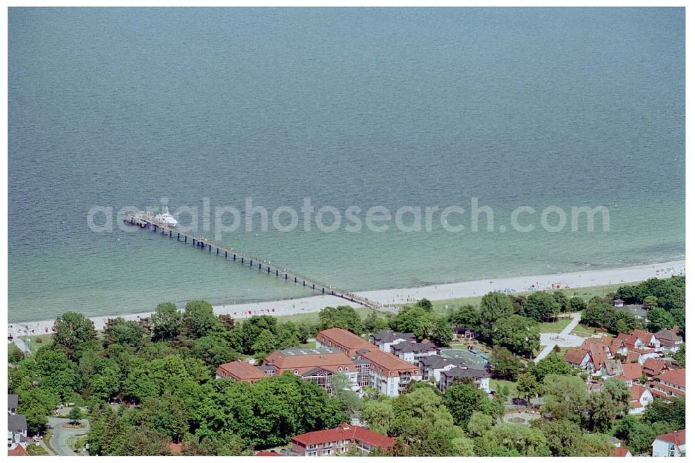 Aerial image Ostseebad Boltenhagen - 08.06.2004 Ostseebad Boltenhagen Seehotel GROSSHERZOG von MECKLENBURG an der Seebrücke in der Ostseeallee 1,23946 Ostseebad Boltenhagen,Tel.: 038825/ 50-0,Fax: 038825/ 50-500,FREE CALL: 0800/ 7 35 9999, e-Mail:info@seehotel-boltenhagen.de Achim Walder: http://