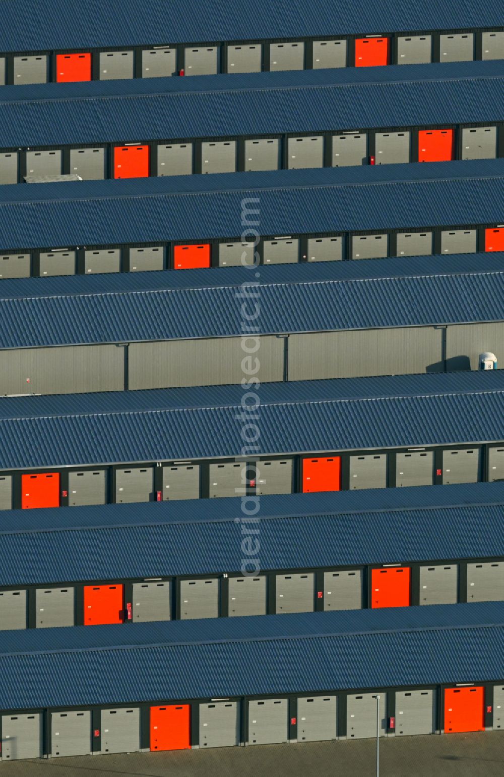 Ahrensfelde from above - Self Storage in the district Eiche in Ahrensfelde in the state Brandenburg