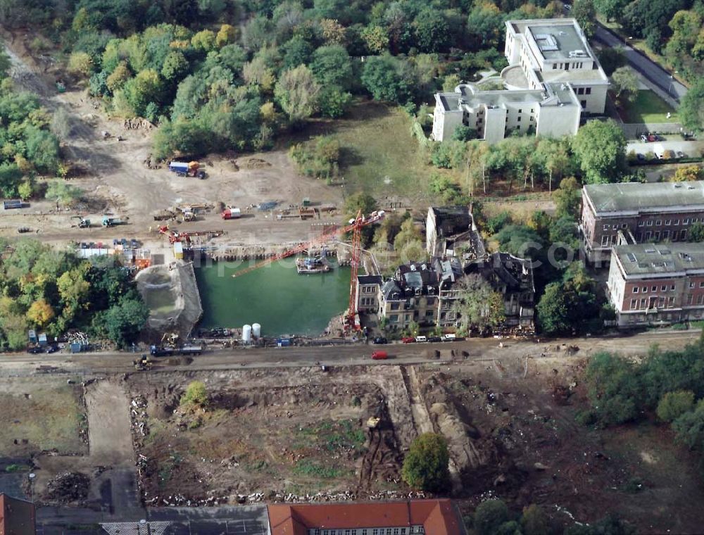 Berlin-Tiergarten from above - 