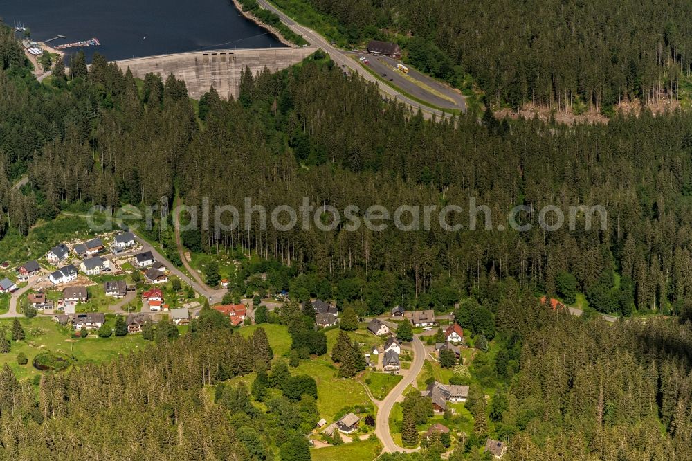 Blasiwald from the bird's eye view: The district in Blasiwald in the state Baden-Wuerttemberg, Germany