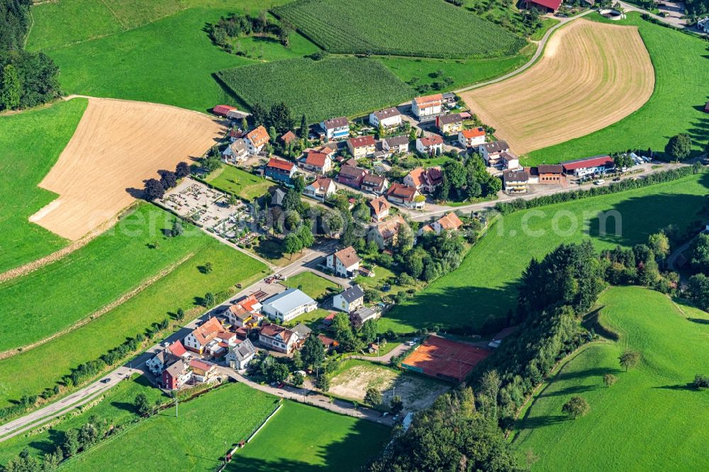 Aerial photograph Schuttertal - The district Doerlinbach in Schuttertal in the state Baden-Wurttemberg, Germany