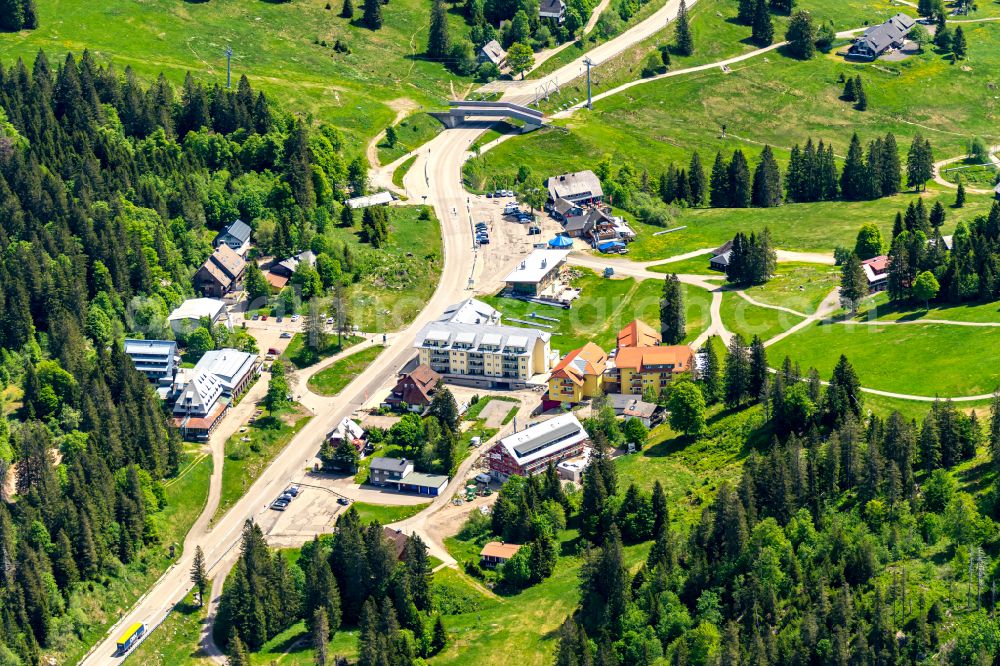 Aerial photograph Feldberg (Schwarzwald) - The district in Feldberg (Schwarzwald) at Schwarzwald in the state Baden-Wuerttemberg, Germany