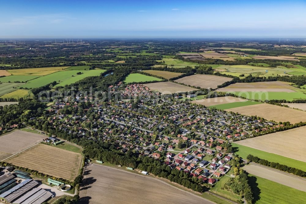 Aerial photograph Stade - The district Hagen in Stade in the state Lower Saxony, Germany