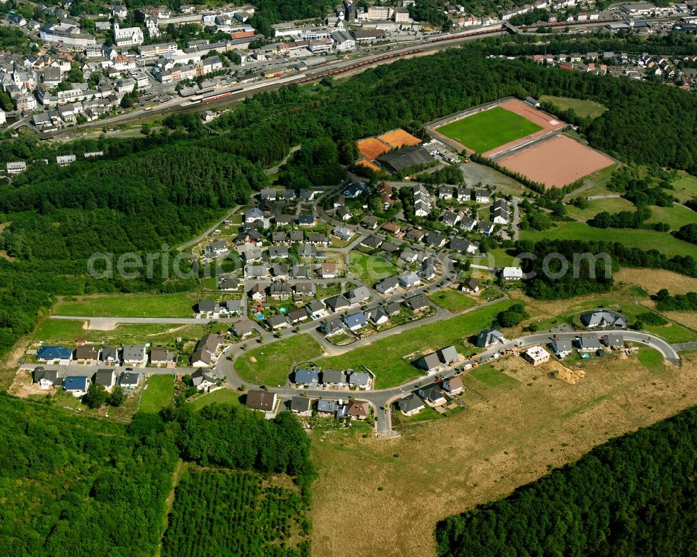 Aerial photograph Kirn - The district Auf dem Loh in the district Auf dem Loh in Kirn in the state Rhineland-Palatinate, Germany