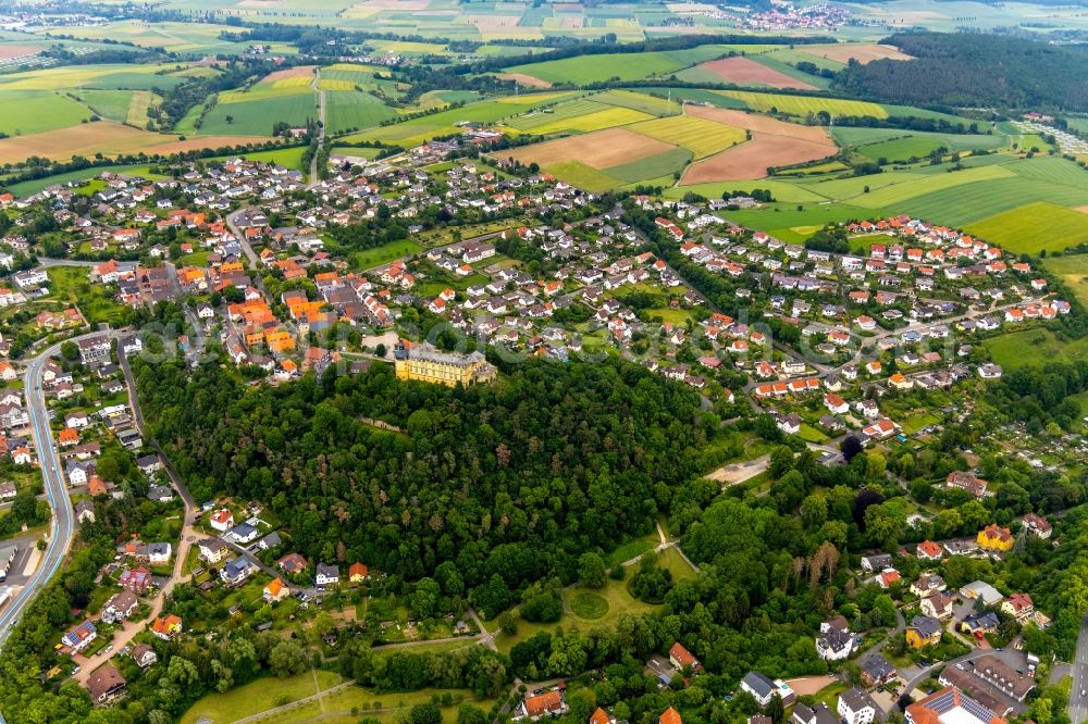 Bad Wildungen from the bird's eye view: The district in the district Alt Wildungen in Bad Wildungen in the state Hesse, Germany