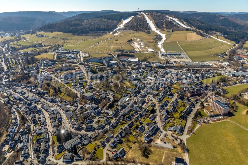 Aerial photograph Willingen (Upland) - Settlement area in the district Effelsberg in Willingen (Upland) in the state Hesse, Germany