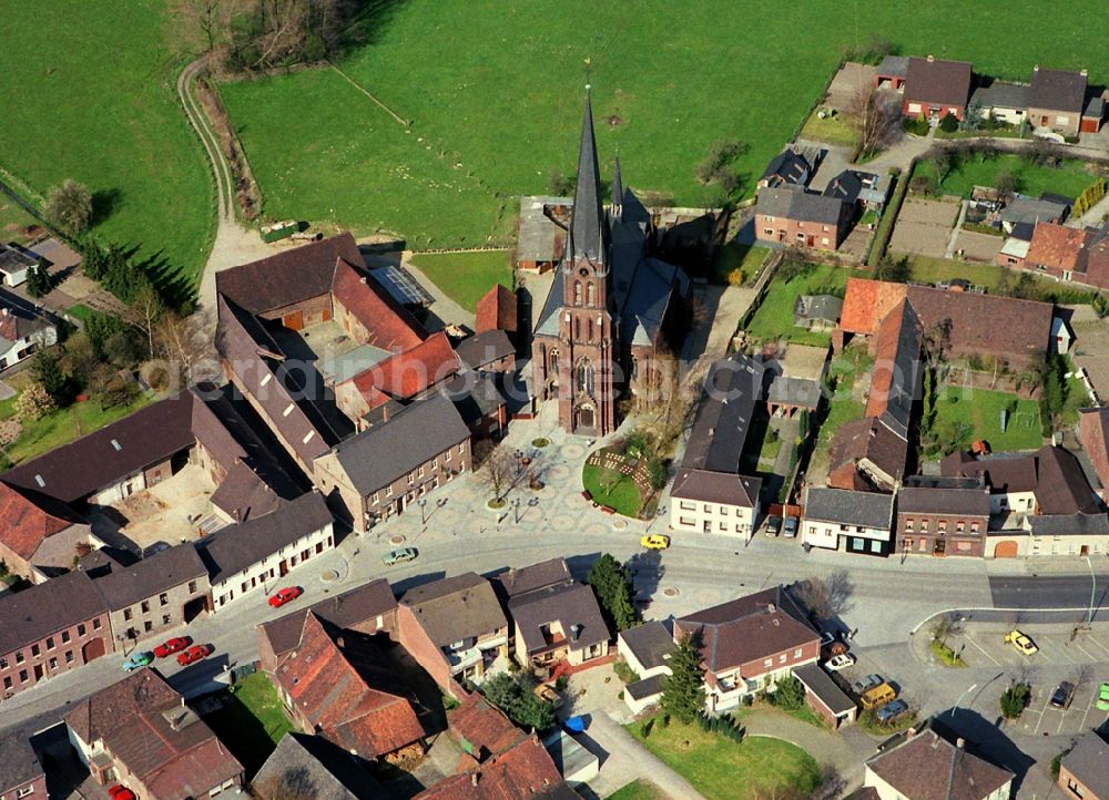 Aerial image Rheurdt - Settlement area in the district Schaephuysen in Rheurdt in the state North Rhine-Westphalia