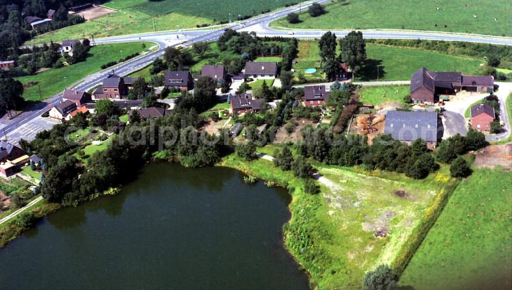 Aerial photograph Kempen - Settlement area in the district Schmellendorf in Kempen in the state North Rhine-Westphalia, Germany