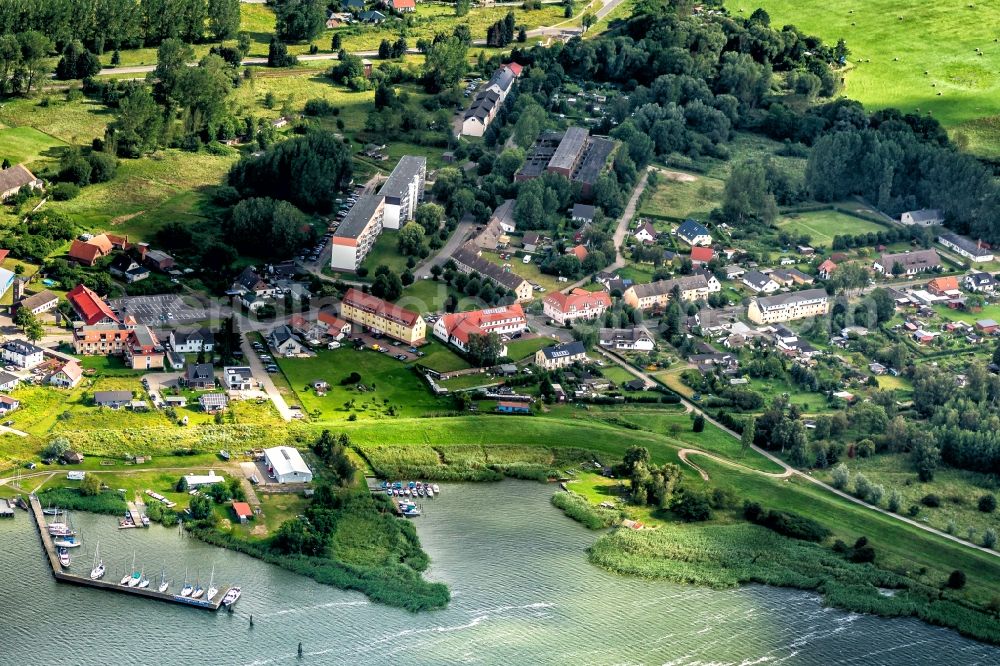 Aerial photograph Peenemünde - The district in Peenemuende in the state Mecklenburg - Western Pomerania, Germany