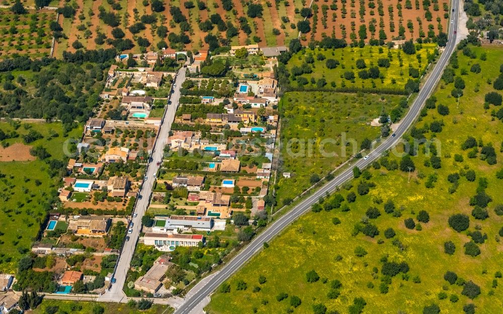 Aerial photograph Son Maxella - The district in Son Maxella in Balearic island of Mallorca, Spain