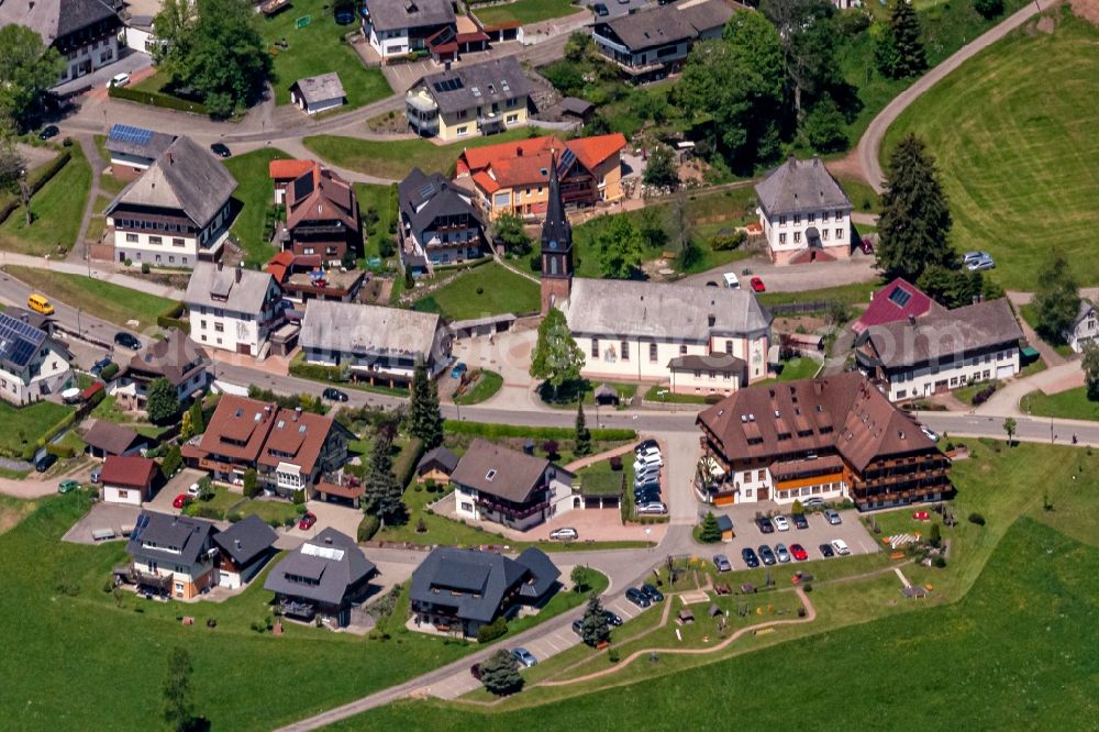 Aerial photograph Titisee-Neustadt - The district Waldau in Titisee-Neustadt in the state Baden-Wurttemberg, Germany