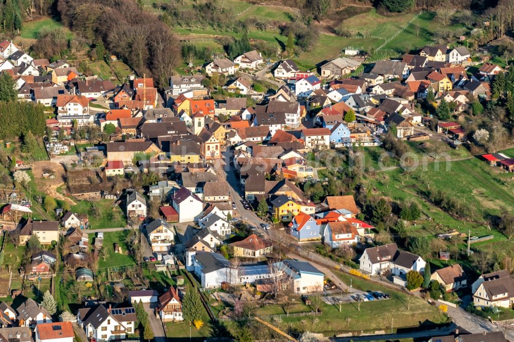 Aerial photograph Wallburg - The district Wallburg in the state Baden-Wurttemberg, Germany