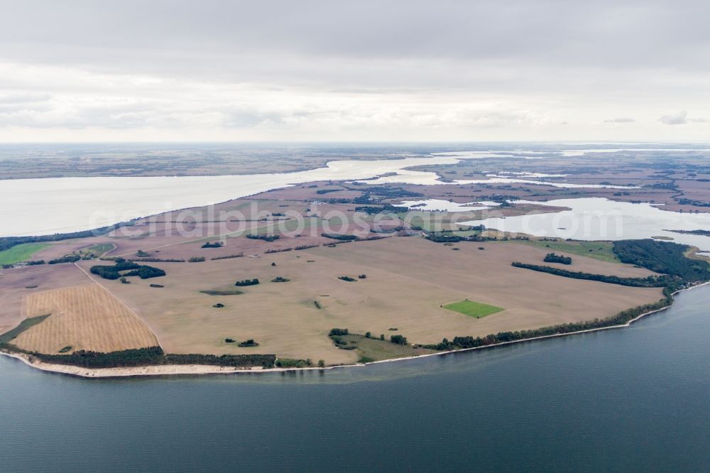 Aerial photograph Gager - The district Zicker auf Ruegen in Gager in the state Mecklenburg - Western Pomerania, Germany