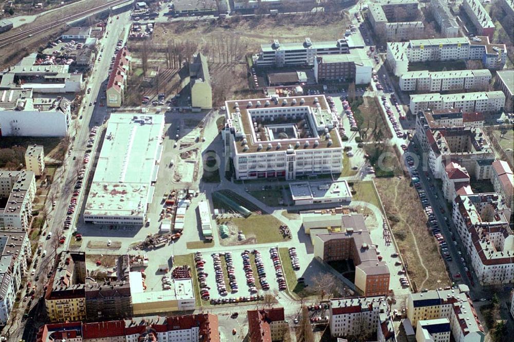 Aerial image Berlin-Treptow - SIEMENS-Gelände an der Kiefholzstraße in Berlin-Treptow