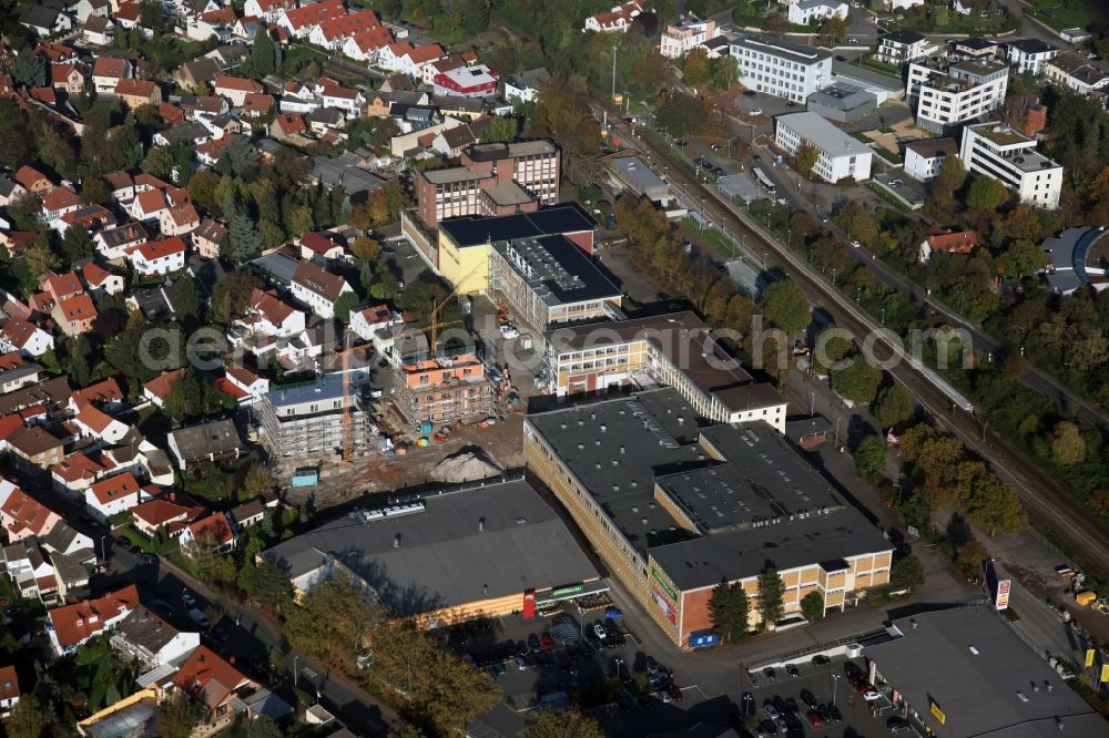 Aerial photograph Nieder-Olm - Seat of Eckes AG in Nieder-Olm in the state of Rhineland-Palatinate