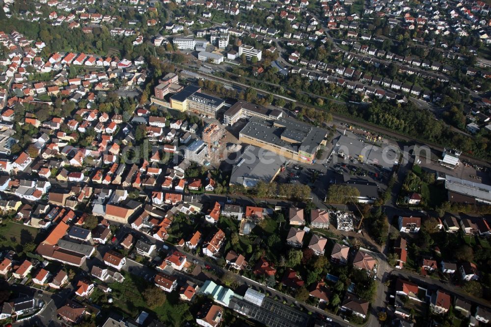 Nieder-Olm from above - Seat of Eckes AG in Nieder-Olm in the state of Rhineland-Palatinate