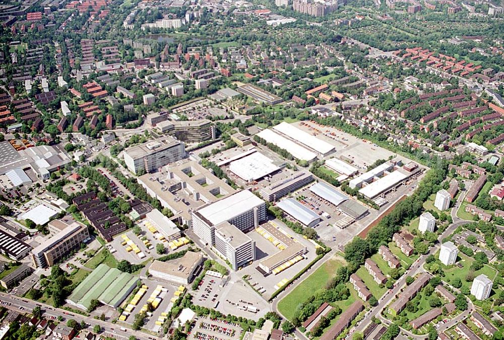 Hamburg from the bird's eye view: 