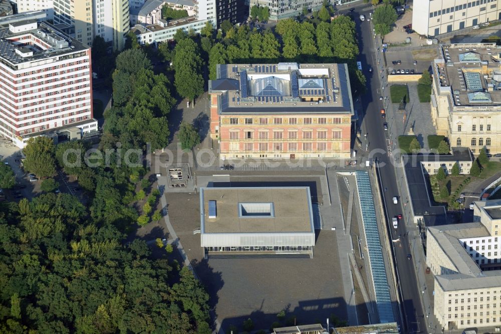 Aerial image Berlin OT Kreuzberg - View of the domicile of the foundation Topography of Terror in the district of Kreuzberg in Berlin