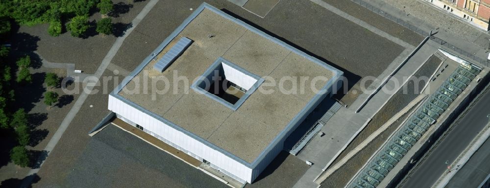 Berlin from the bird's eye view: View of the foundation of the Topography of Terror in the district of Kreuzberg in Berlin