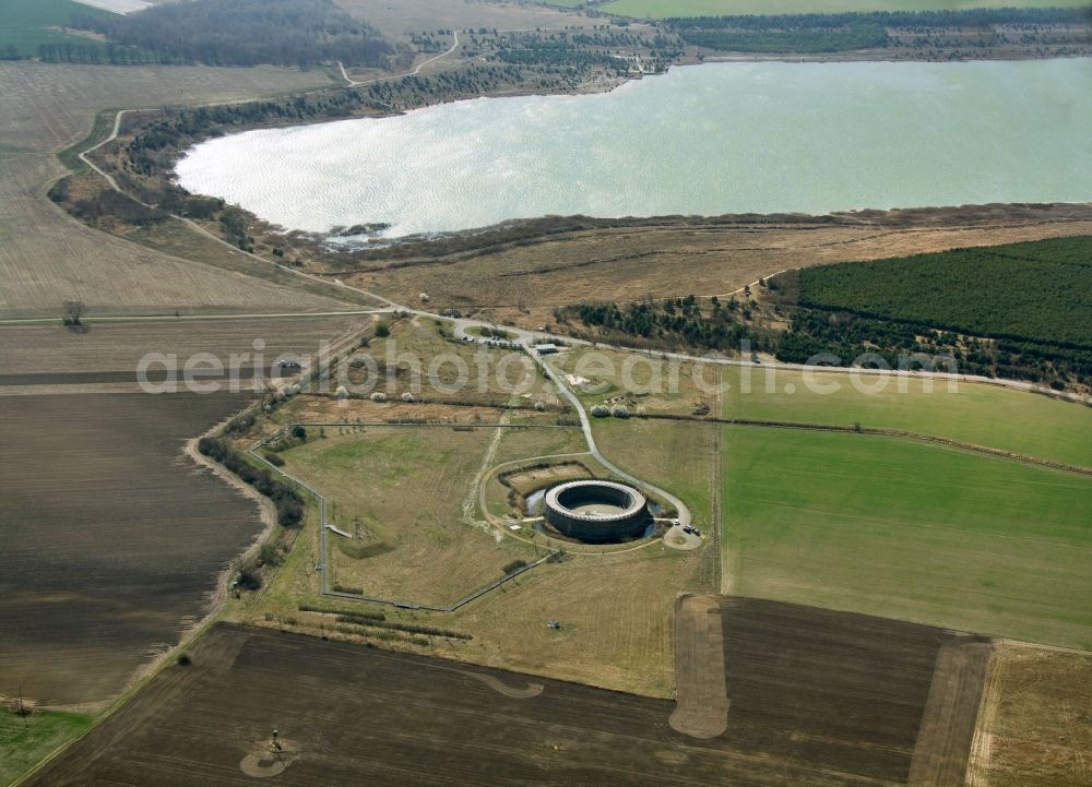 Raddusch from the bird's eye view: View of Slawenburg Raddusch in Brandenburg