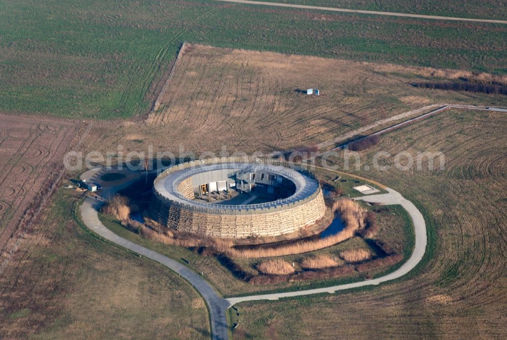 Vetschau/Spreewald from the bird's eye view: View of Slawenburg Raddusch in Brandenburg