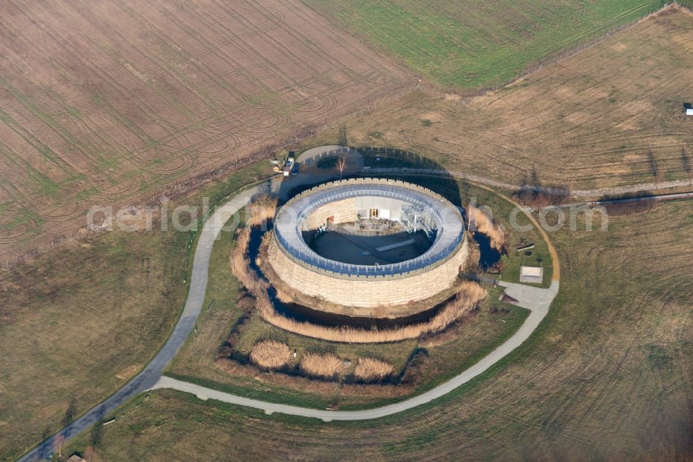 Aerial image Vetschau/Spreewald - View of Slawenburg Raddusch in Brandenburg