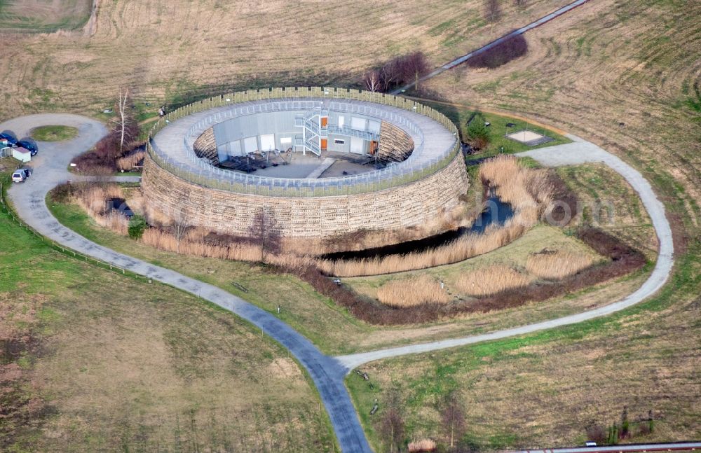 Aerial photograph Raddusch - View of Slawenburg Raddusch in Brandenburg