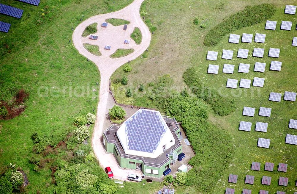 Aerial photograph Kobern-Gondorf - Solaranlagenfeld bei Kobern-Gondorf südlich von Koblenz. Datum: 26.05.03