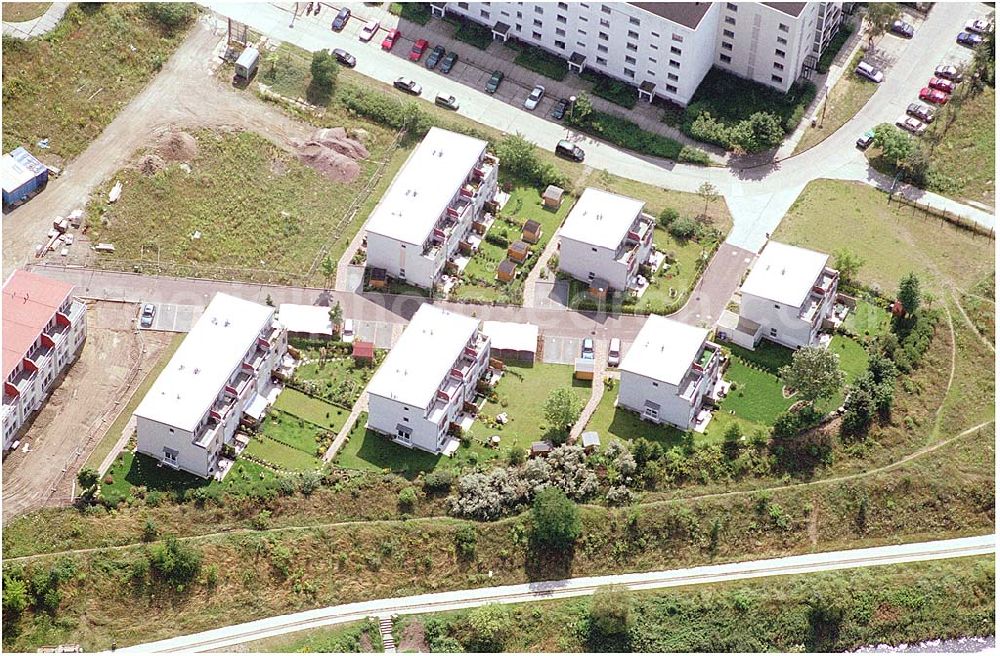 Berlin - Mahlsdorf (zu Hellersdorf) from the bird's eye view: Planungsfläche einer neuen Wohnsiedlung an der Landsberger Straße / Kaulbachstraße der DEGEWO in Mahlsdorf-Nord (Berlin-Hellersdorf).