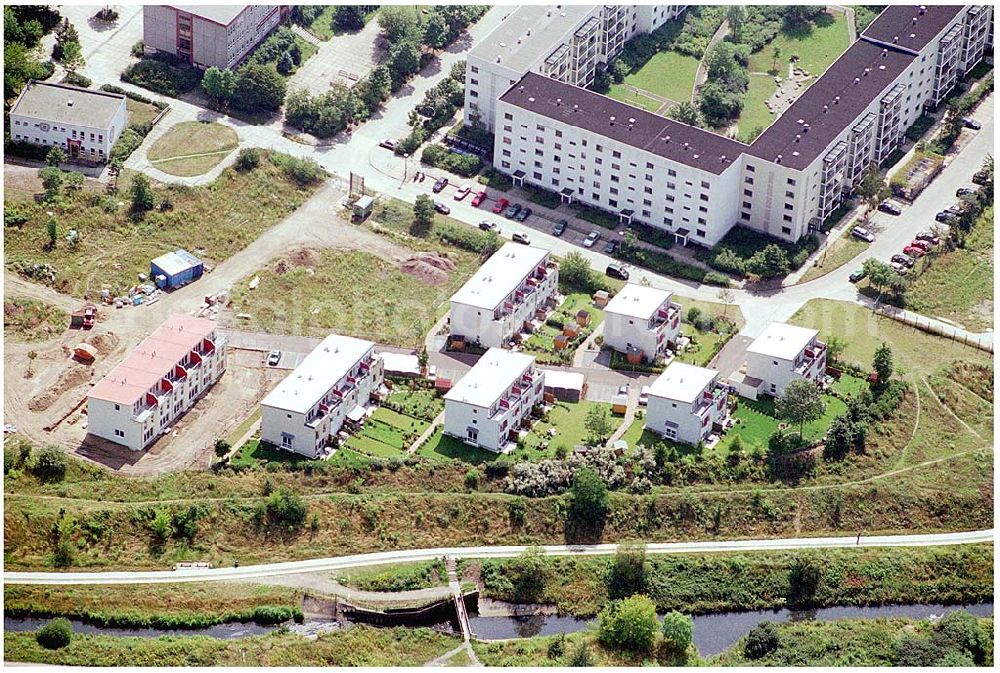 Berlin - Mahlsdorf (zu Hellersdorf) from above - Planungsfläche einer neuen Wohnsiedlung an der Landsberger Straße / Kaulbachstraße der DEGEWO in Mahlsdorf-Nord (Berlin-Hellersdorf).