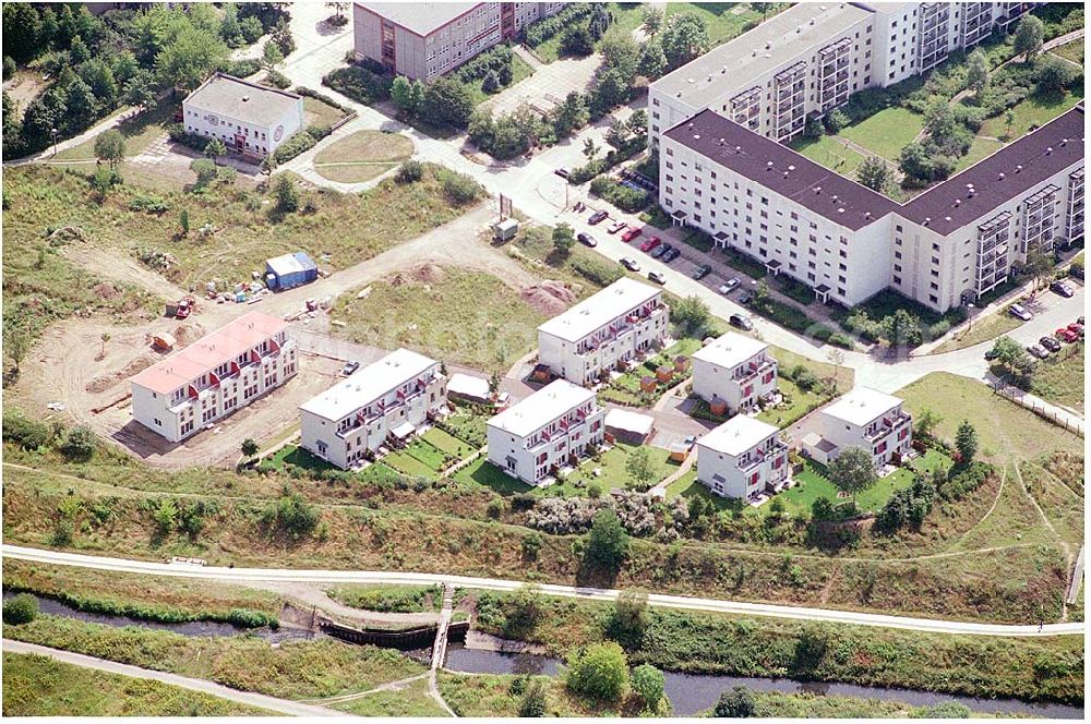 Berlin - Mahlsdorf (zu Hellersdorf) from the bird's eye view: Planungsfläche einer neuen Wohnsiedlung an der Landsberger Straße / Kaulbachstraße der DEGEWO in Mahlsdorf-Nord (Berlin-Hellersdorf).