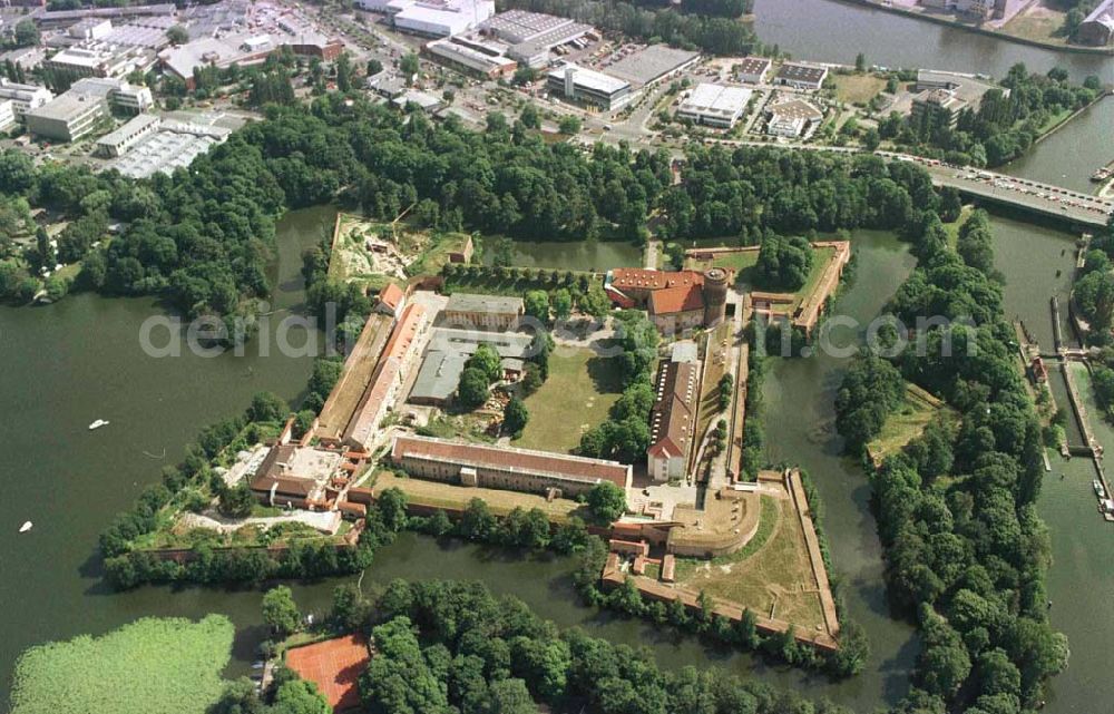 Berlin - Spandau from above - Spandauer Zitadelle