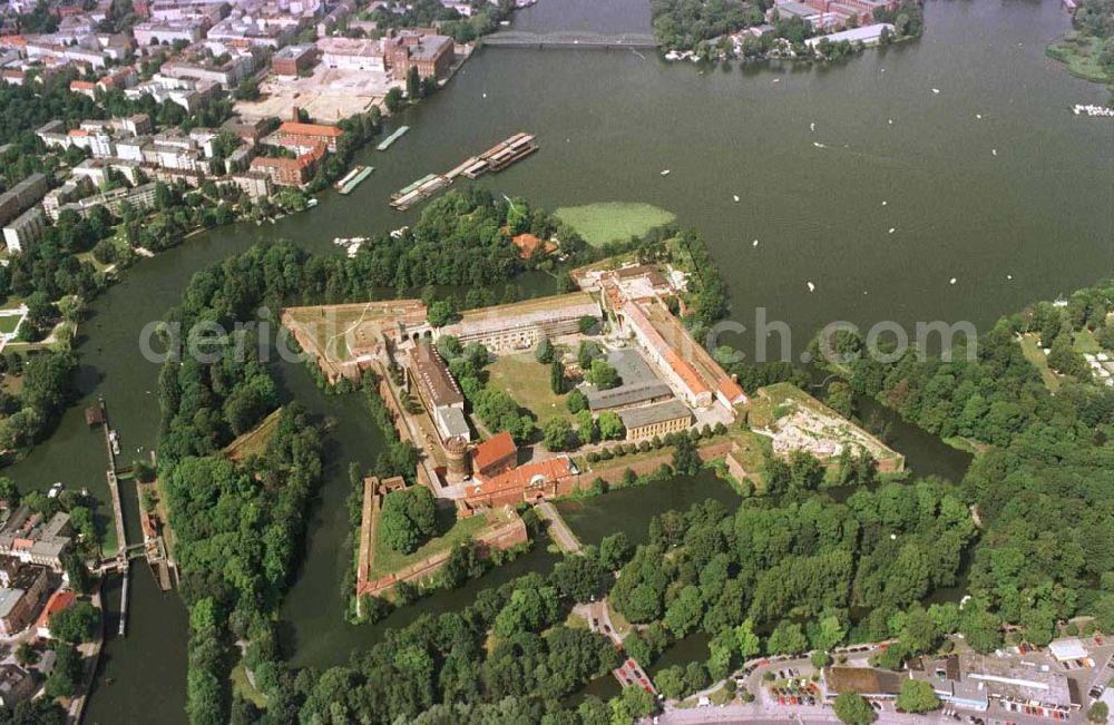 Aerial image Berlin - Spandau - Spandauer Zitadelle