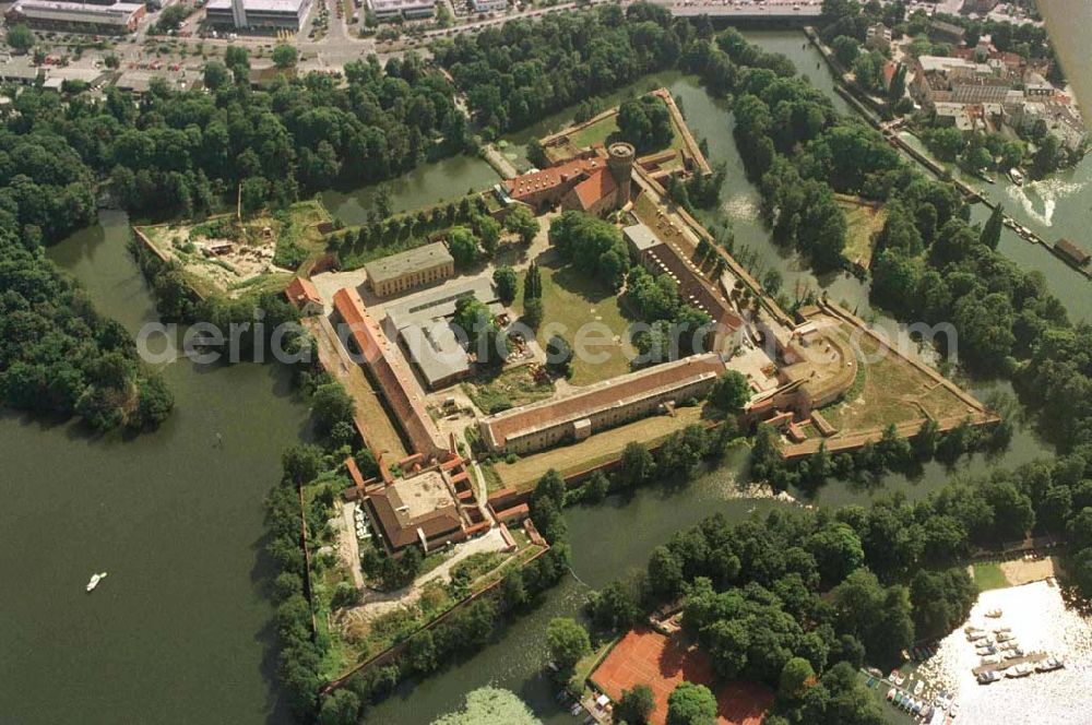 Berlin - Spandau from above - Spandauer Zitadelle