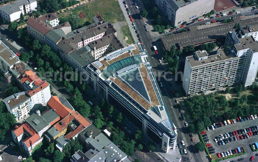 Berlin-Kreuzberg from the bird's eye view: SPD-Zentrale in der Wilhelmstraße.