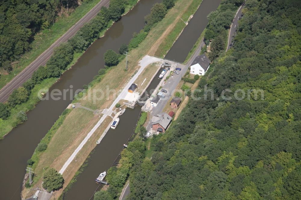 Aerial image Dörnberg - Lockage Kalkofen in Doernberg in the state Rhineland-Palatinate, Germany