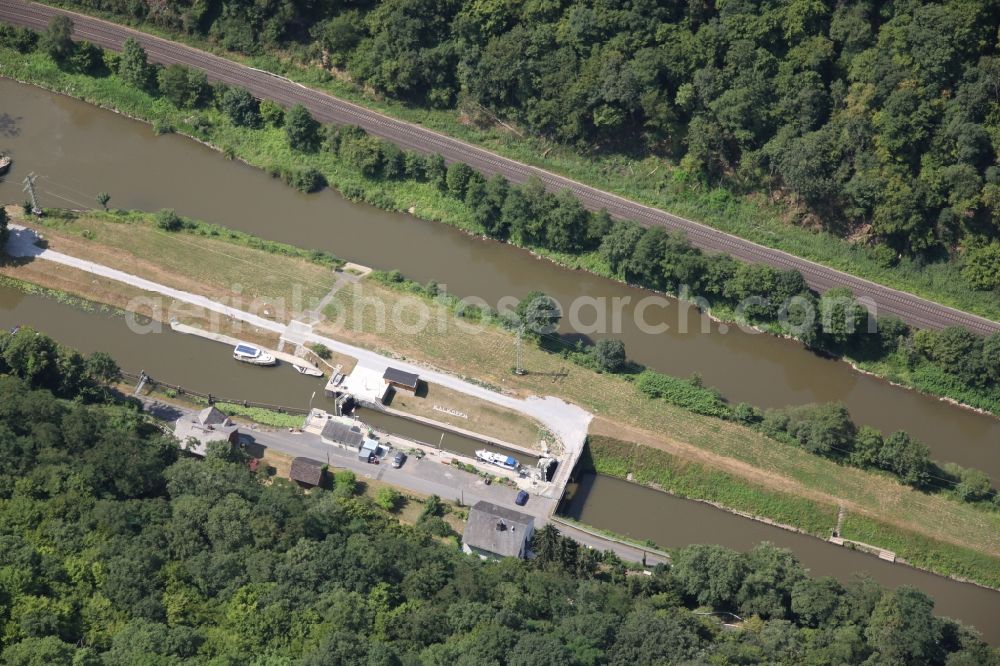 Aerial photograph Dörnberg - Lockage Kalkofen in Doernberg in the state Rhineland-Palatinate, Germany