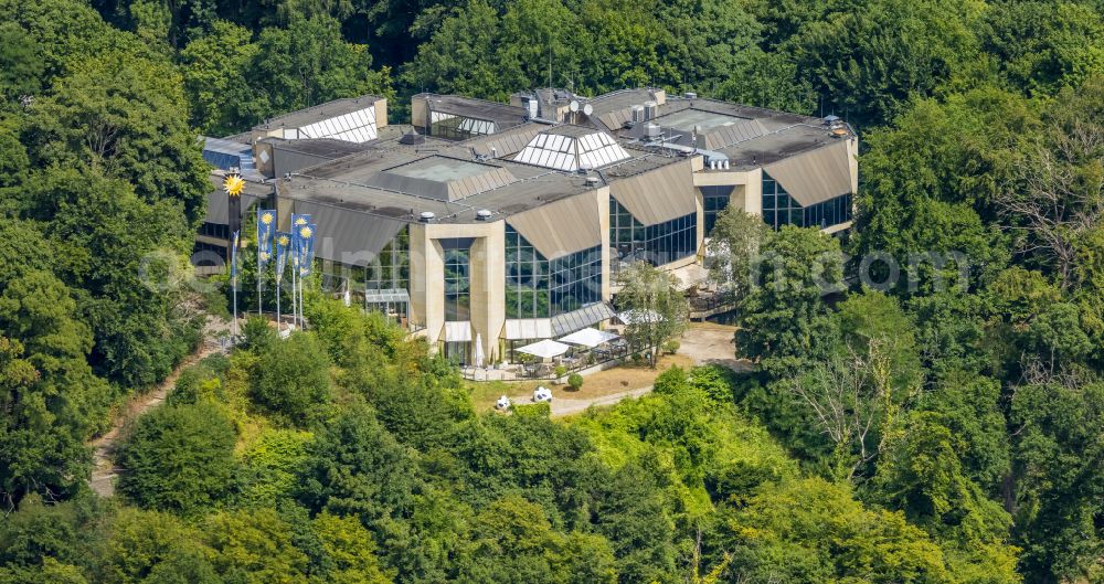 Syburg from the bird's eye view: Merkur Spielbank Hohensyburg along the Hohensyburgstrasse in the city in Syburg in the state North Rhine-Westphalia, Germany