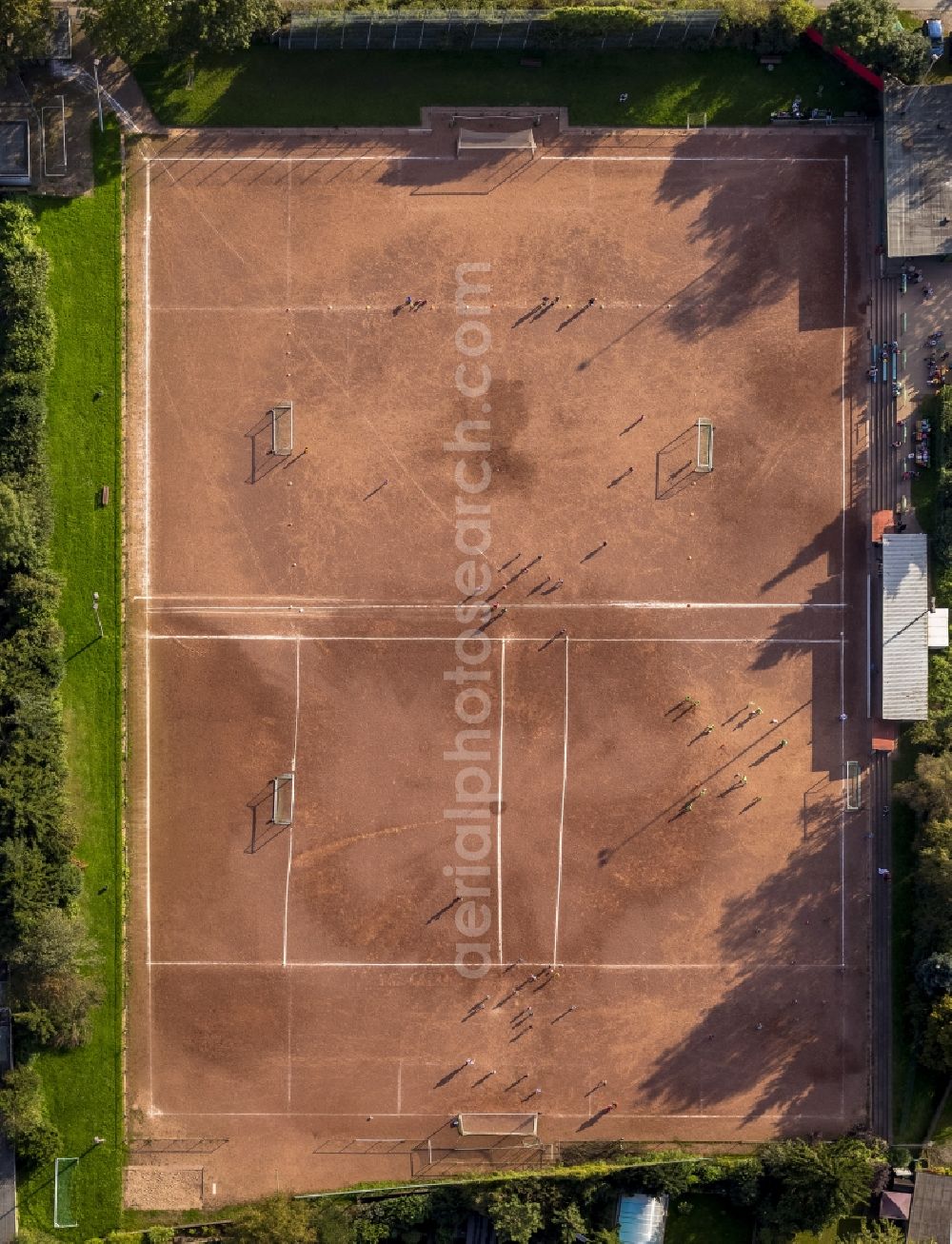 Herne OT Börnig from the bird's eye view: View of sports facilities in the district Boernig in Herne in the state North Rhine-Westphalia