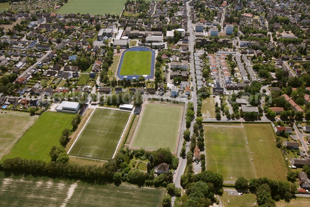 Aerial photograph Kamen - View of the SportCentrum Kamen-Kaiserau in the district of Methler in Kamen in the state of North Rhine-Westphalia