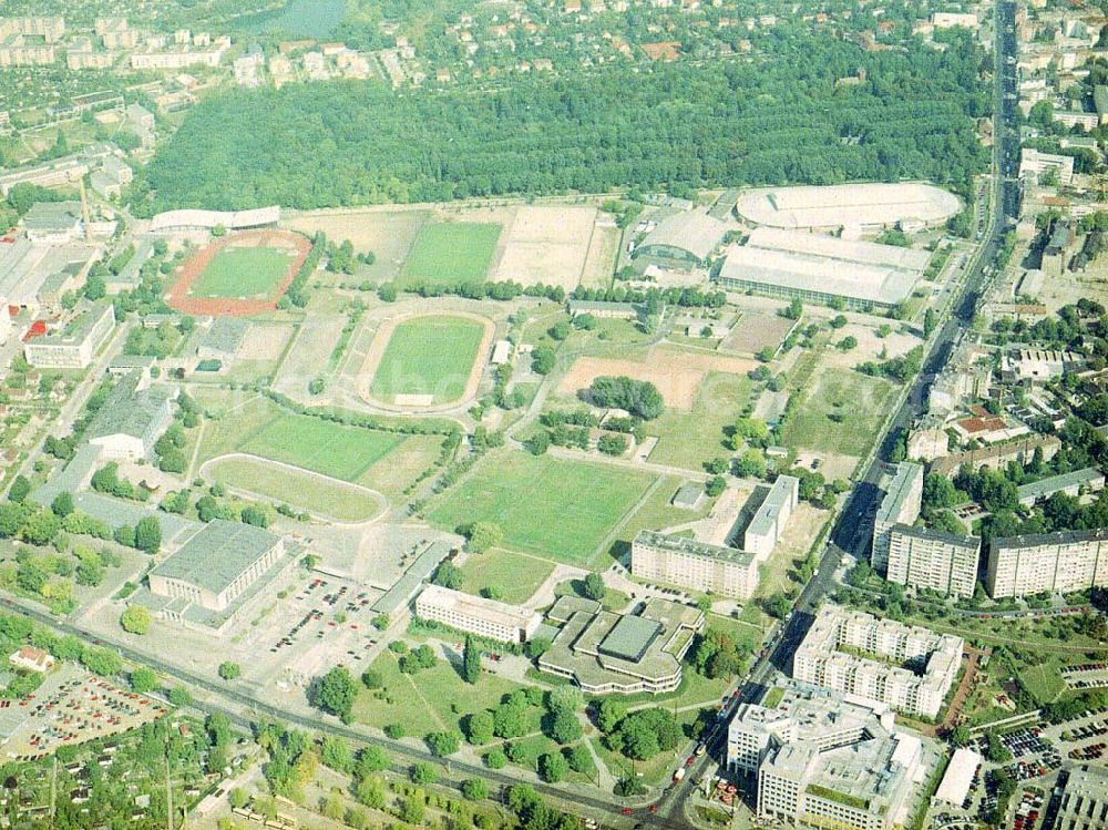 Aerial photograph Berlin - Hohenschönhausen - Sportforum in Berlin - Hohenschönhausen.