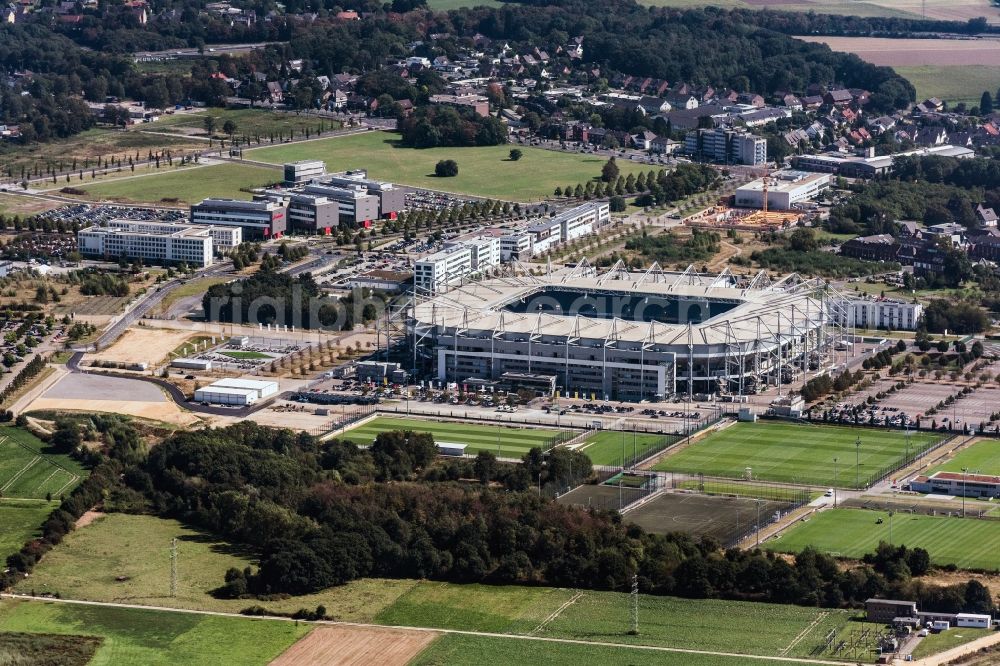 Mönchengladbach from above - Sports facility grounds of ...